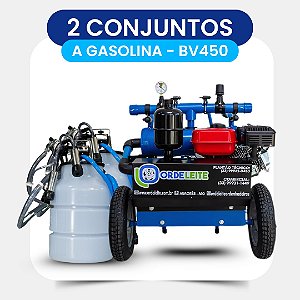 ORDENHADEIRA CARRELO BV450 2 CONJUNTOS MOTOR A GASOLINA