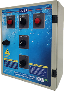 QBR - Quadro de Comando para 2 Bombas de Recalque 220V