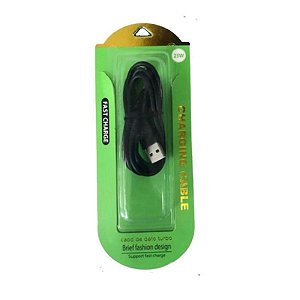 CABO USB TYPE-C TURBO 25W CHARGING CABLE