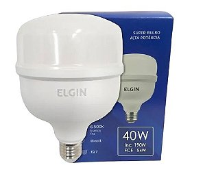 LAMPADA BULBO LED ELGIN T 40W BIVOLT 6500K LD