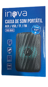 MINI CAIXA DE SOM PORTATIL INOVA RAD-8643