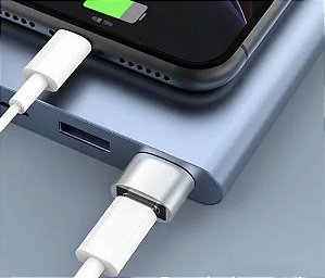 ADAPTADOR CONVERSOR USB MACHO PARA TYPE-C FÊMEA