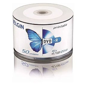 DVD+R ELGIN BULK 50 PRINTABLE