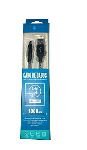 CABO DE DADOS MICRO USB V8 2.4A 1M INOVA CBO-5779