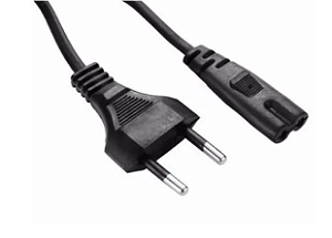 CABO DE FORCA TIPO 8P- PADRAO BRASIL 1.2M MAISMANIA