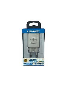 CARREGADOR TURBO POWER 4.0 5V LEHMOX LEY-343