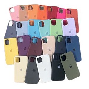 CAPA CASE AVELUDADA BLISTER IPH 12/12PRO ( CORES SORTIDAS ) FEMININO