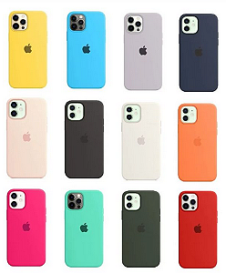 CAPA CASE AVELUDADA BLISTER IPH 12 MINI ( CORES SORTIDAS ) MASCULINO