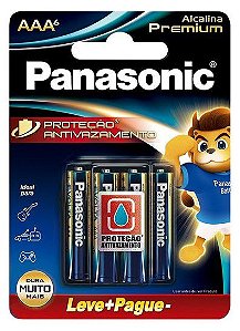 PILHA PANASONIC ALCALINA PREMIUM AA C/6 03736