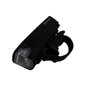 FAROL LED + BUZINA RECARREGAVEL PARA BICICLETA MAXMIDIA MAX-52118-73