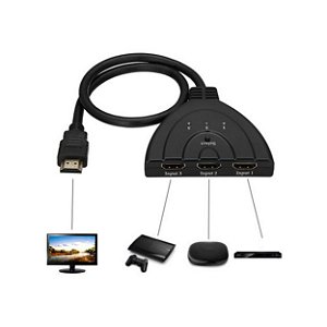 SWITCH HDMI 3 EM1 4K/2K 3D JC-HS-HM - HDTV PIGTAIL SWITCH