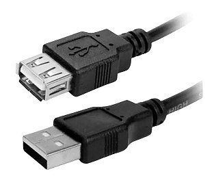 CABO USB MACHO USB FEMEA 1.5M LEHMOX LEY-1509