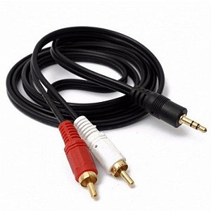 CABO DE AUDIO P2 - 2RCA 1.5M KNUP KP-PR201