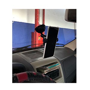SUPORTE VEICULAR PARA CELULAR TRAVA AUTOMATICA INOVA SPO 5934