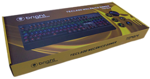 TECLADO MECANICO GAMER TITANIUM BRIGHT GTC562