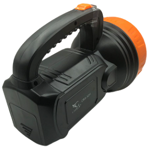 LANTERNA MANUAL RECARREGAVEL SUPER LED 5W 1400mAh CAERUS CRS-3251