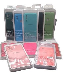 CAPA SILICONE COVER BLISTER SAMSUNG A01 FEMININA