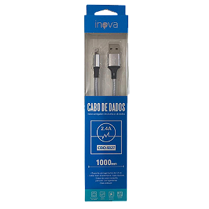 CABO DE DADOS 2.4A LIGHTNING 1M INOVA CBO-5827