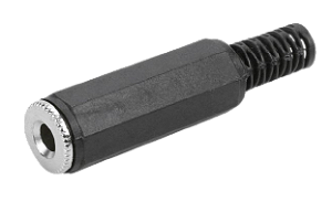 PLUG JACK J2 MONO PLASTICO