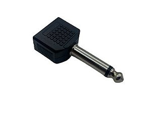 ADAPTADOR P10 MONO PARA 2 JACK J2 MONO