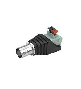 PLUG JACK BNC COM BORNE ENGATE RAPIDO