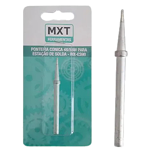 PONTEIRA CONICA 48/55W PARA ESTACAO DE SOLDA - MODELO MX-ES98 - EMBALAGEM COM 1 UNIDADE