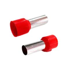 CONECTOR TUBULAR 35MM2, PLUG 18MM METAL VERMELHO