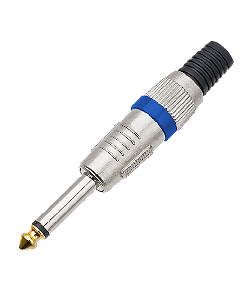 P10 CINTURINHA MONO METAL / NIQUEL COM PONTA DOURADA PROFISSIONAL AZUL