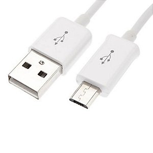 CABO DE DADOS CARREGADOR MICRO USB x V8 (1 metro) OEM