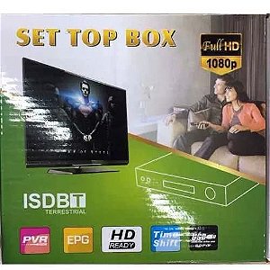 CONVERSOR DIGITAL SET TOP BOX FULL HD ISDBT