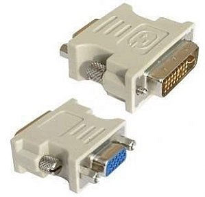 ADAPTADOR VGA FEMEA PARA DVI MACHO 24 + 5