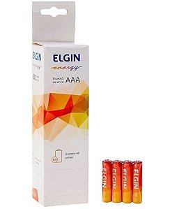 PILHA PALITO AAA- DE ZINCO-CARVAO R03-C 40 UNID