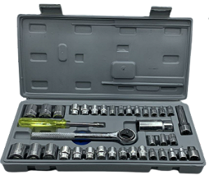 CONJUNTO DE CHAVES INTERCAMBIAVEIS C/ 40 PCS CAERUS TRY-9210