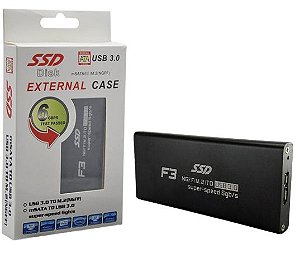 CASE ADAPTADOR SSD M2 SATA PARA USB 3.0 CS-M2-01