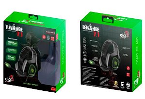 HEADSET GAMER REVENGE 7.1 USB ELG