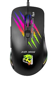 MOUSE GAMER DEATH CHROM 4800 DPI ELG