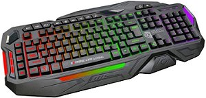 TECLADO GAMER DEATH MAC RGB ELG