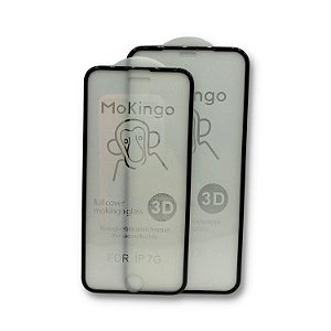 PELICULA 3D BORDA ALTO RELEVO BLACK IPH 7/ 8/ SE 2020