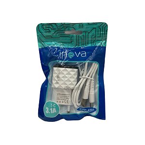 CARREGADOR INOVA TIPO C 3.1A CAR-8201 SAQUINHO@