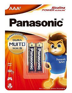 PILHA PALITO PANASONIC ALCALINA AAA