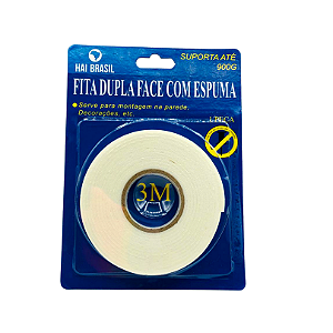 FITA DUPLA FACE ADESIVA EM ROLO 3M HAD3 HAI BRASIL