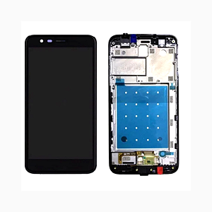 FRONTAL LG K11 PLUS PRETO COM ARO