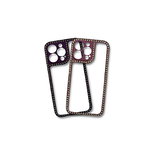 CAPA DE LUXO TRANSPARENTE COM STRASS LIGHTNING IPH 11 6.1