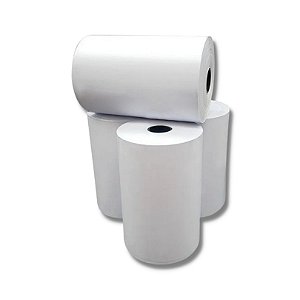 BOBINA DML 79 X 40 BRANCA 48G S/ COTEPE LISA - CAIXA C/ 30