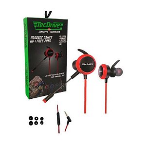 HEADSET GAMER COM MIC TECDRIVE HP-1 FREE ZONE