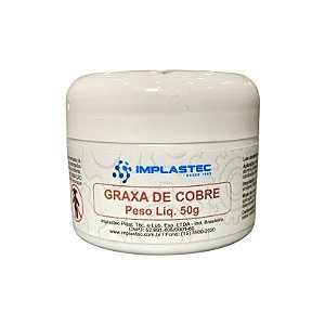 GRAXA  DE COBRE   50G IMPLASTEC