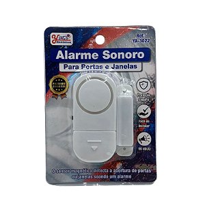 ALARME SONORO PARA PORTAS E JANELAS Y@RA YA-3022