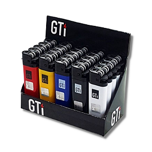 ISQUEIRO GTi GRANDE SOLIDO CX 25 UNIDADES