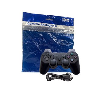 CONTROLE PARA PLAYSTATION 3 COM FIO Y@RA YA-2414 SAQUINHO