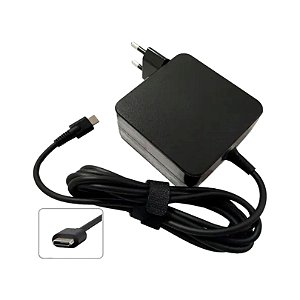 FONTE PARA NOTEBOOK USB PLUG TYPE-C 5V 9V 12V 15V E 20V - 45W MM925 MAIS MANIA